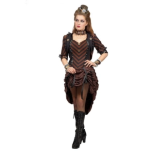 Steampunk Viktoriaaninen Mekko Asu