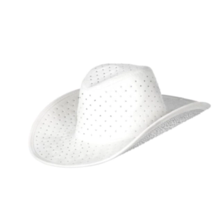 Strassi Cowboyhattu Valkoinen