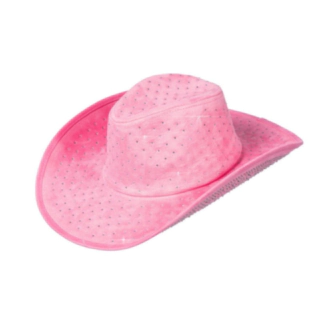 Strassi Cowboyhattu Vaaleanpunainen