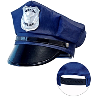 Lasten säädettävä poliisihattu