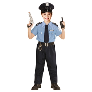 Poliisipoika Lasten Naamiaisasu