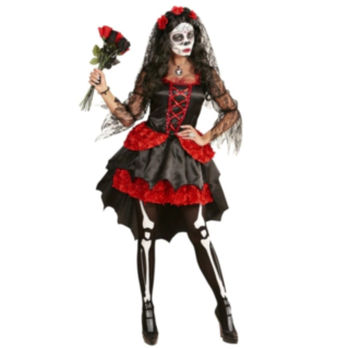 Día De Los Muertos Morsiamen Asu