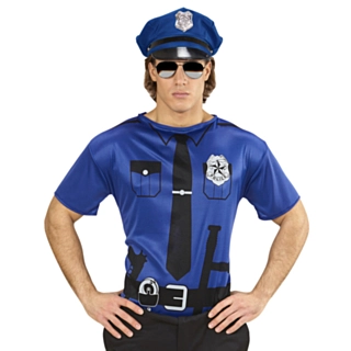 Poliisin t-paita tummansininen
