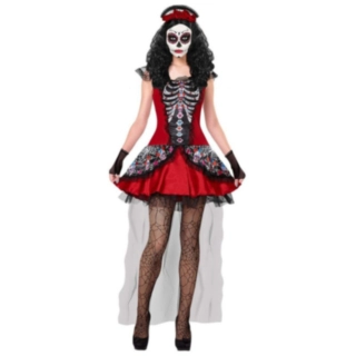 Día De Los Muertos Morsian Naamiaisasu