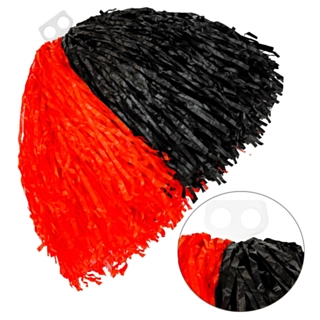 Cheerleader Pom Pom Punainen/Musta