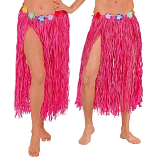 Hula Pitkä Olkihame Pinkki
