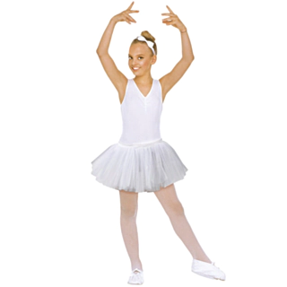 Valkoinen lasten ballerinahame