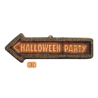 3D Halloween-kyltti