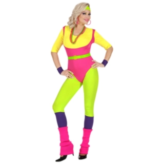 80-luvun aerobicohjaajan asu
