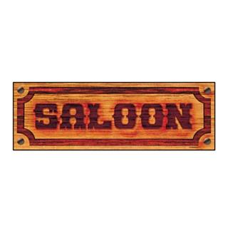 Saloon -kyltti