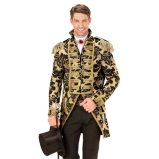 Kultainen Jacquard Parade Takki