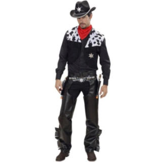 Musta cowboy-asu