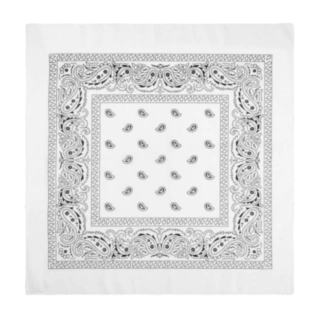 Klassinen Bandana Valkoinen