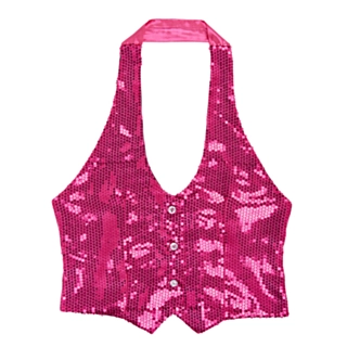 Paljettiliivi Pinkki