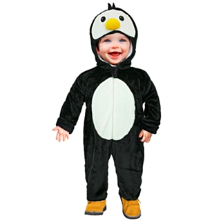 Plyysinen Pingviini Vauvapuku
