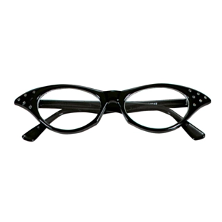 Cateye 50-luvun Aurinkolasit Musta