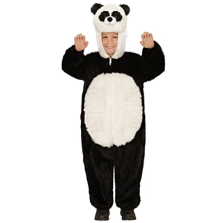 Lasten plyysinen panda-asu