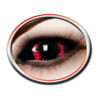 Sclera-piilolinssit Punainen demoni, 6 kk