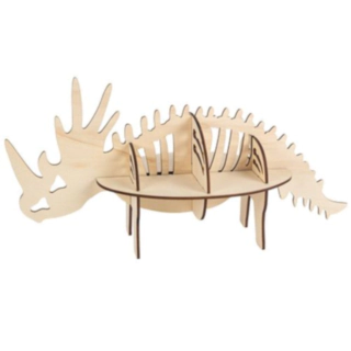 Puinen Dinosaurus Esittelyteline