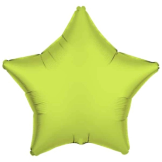 Neon Tähti Foliopallo Keltainen