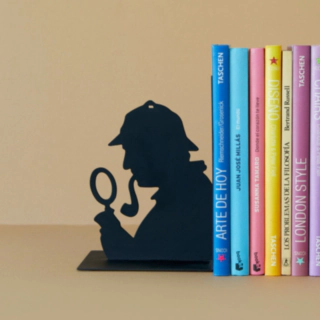 Sherlock Holmes® kirjatuki musta