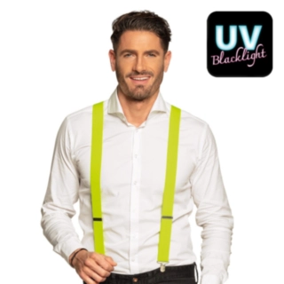 UV Neon Henkselit Keltainen/Musta