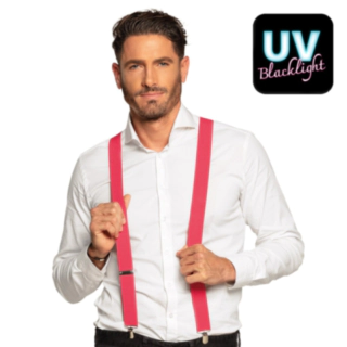 UV Neon Henkselit Pinkki