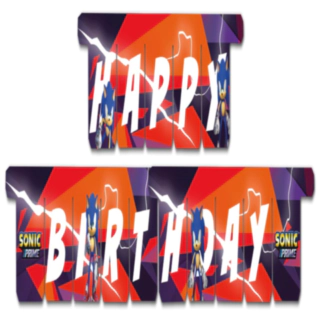 Sonic Prime® Happy Birthday Viirinauha