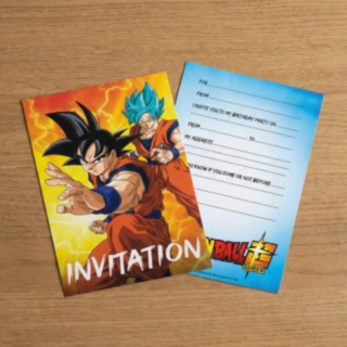 Dragon Ball Super® Kutsukortit Kirjekuorilla