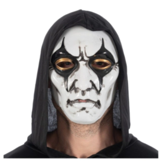 Halloween Naamari Valkoinen/Musta