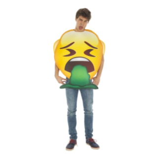 Emoji® Oksentava Hymiö Asu