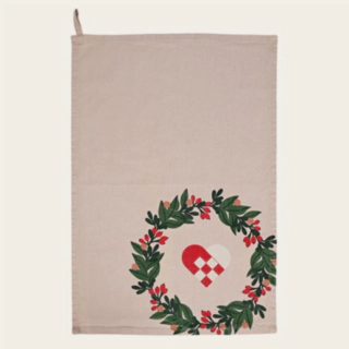 Magic Christmas Keittiöpyyhe Beige