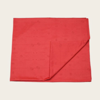 Jacquard Pöytäliina Punainen