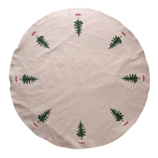 Joulukuusenalusmatto Tiny Tree Beige