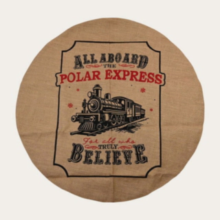 The Polar Express® Joulukuusen Alusmatto Beige