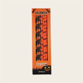 Kurpitsa/Lepakko Paperipillit Oranssi