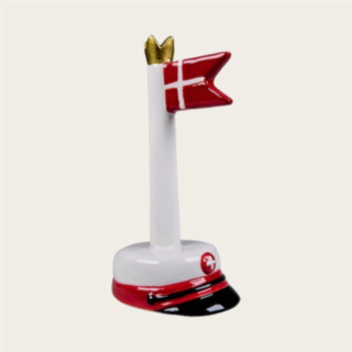 Ylioppilaslakki Dannebrog Lipulla Punainen