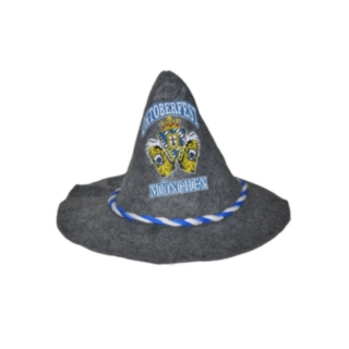 Oktoberfest-hattu harmaa