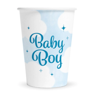 Baby Boy Pahvimukit Sininen/Valkoinen