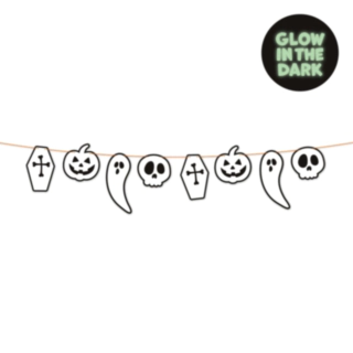 Halloween Koristenauha Pimeässä Hohtava