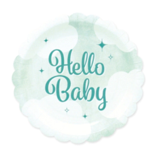 Hello Baby Pahvilautaset Vihreä