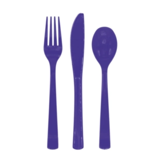 Muoviset Aterimet Violetti