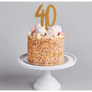 40-vuotis Kakkukoriste Kulta