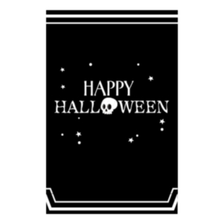 Happy Halloween Herkkupussit Musta