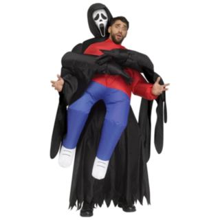 Scream® Puhallettava Asu Musta