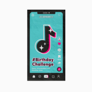 #Birthday Challenge Musiikkinuotti Servetit