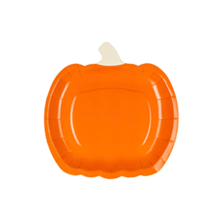 Græskar Paptallerkener Orange