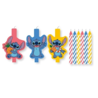 Stitch® Kakkukynttilät Moniväriset