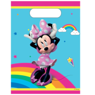 Minnie Mouse® Sateenkaari Juhlapussit