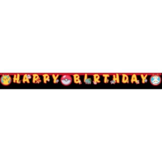 Pokemon® Happy Birthday Paperibanneri